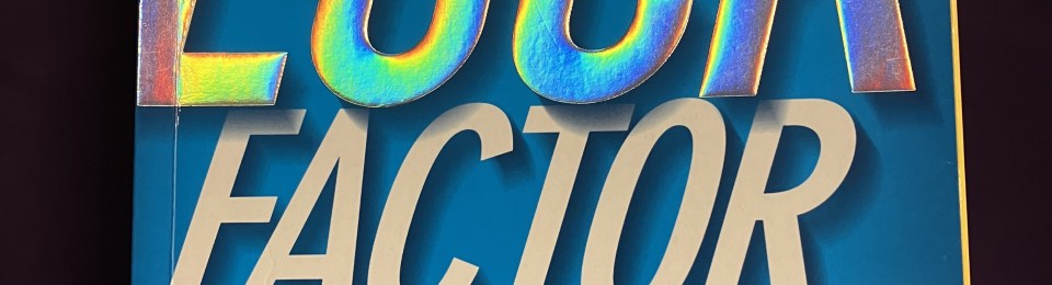 Cover of the book "The Luck Factor" by Dr. Richard Wiseman